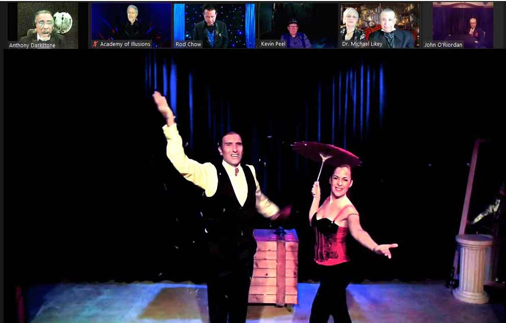 Brian Role and Lola Palmer Perform For The Society of American Magicians